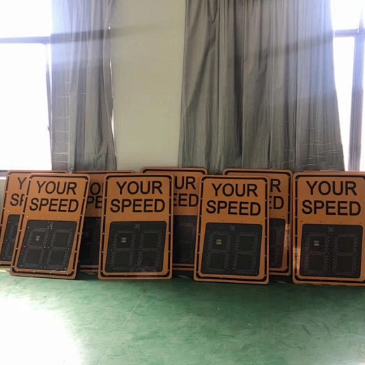 Rada speed restriction sign